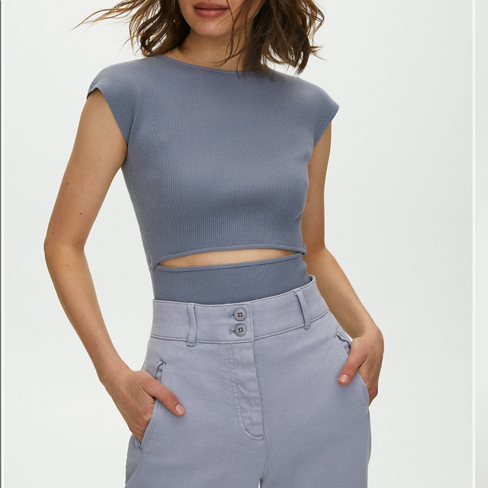 Wilfred free Cut out knit top - Picture 2 of 6